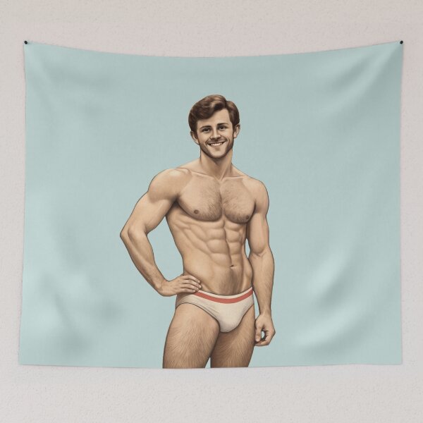 Item preview, Grinning Vigor: A Modern Pin-Up Icon designed and sold by gayishdesign.