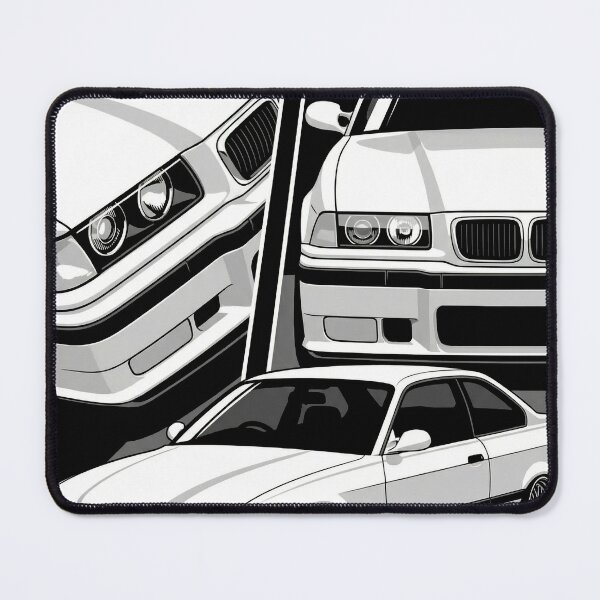 Item preview, ThirtySIx White 90s Euro Coupe designed and sold by mkcustomstudio.