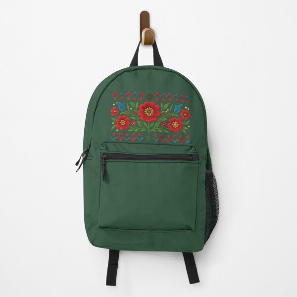 Item preview, Narrow Highland Folk Motif – Floral & Geometric Harmony designed and sold by © Zenscape Studio 2025.