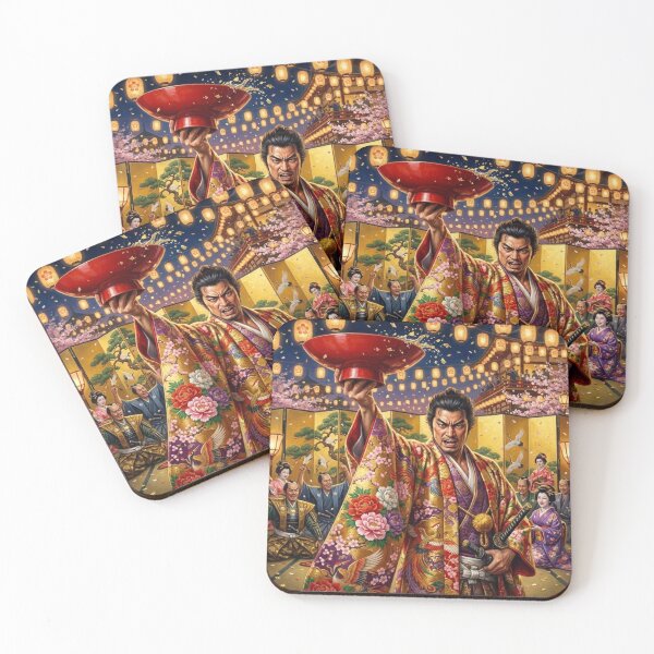 Item preview, Keiji Maeda — The Flowered Lion of the Sengoku Feast  (Mori no Akari Series) designed and sold by Mori-no-Akari.