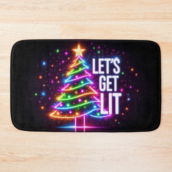 Item preview, Let’s Get Lit Neon Christmas Tree designed and sold by YAM716.