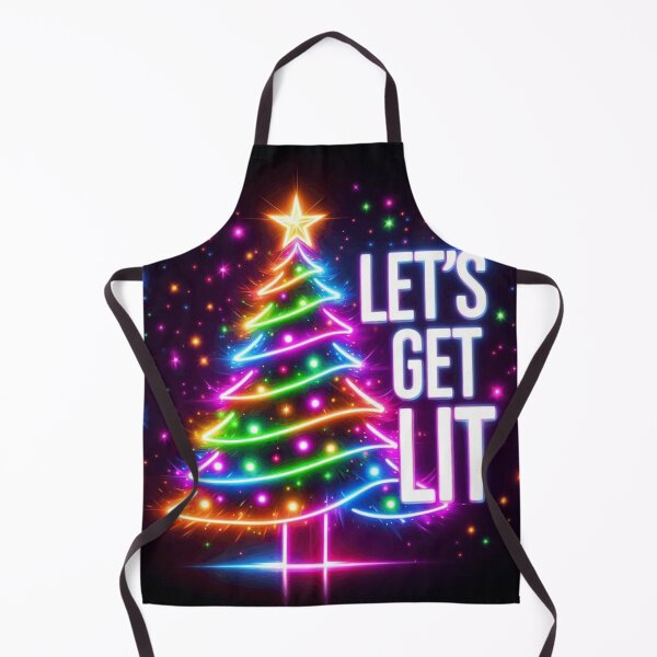 Item preview, Let’s Get Lit Neon Christmas Tree designed and sold by YAM716.