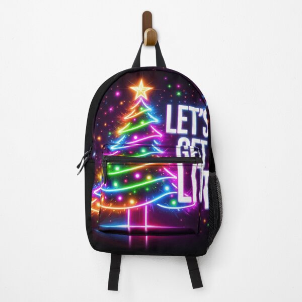 Item preview, Let’s Get Lit Neon Christmas Tree designed and sold by YAM716.