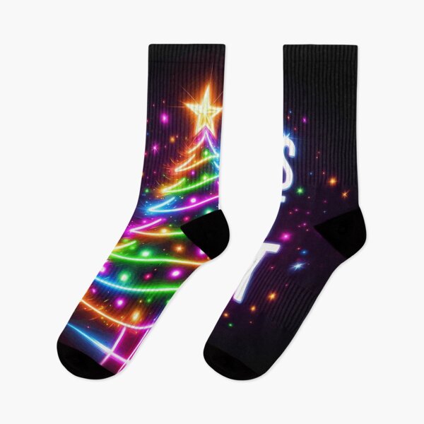 Item preview, Let’s Get Lit Neon Christmas Tree designed and sold by YAM716.