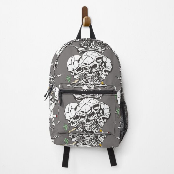 Item preview, King of Smoke Triple Skull designed and sold by ChestLaughs.