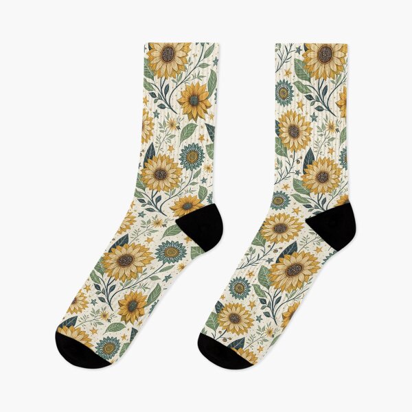 Item preview, Sunflowers Scatter designed and sold by Shuga-Design.