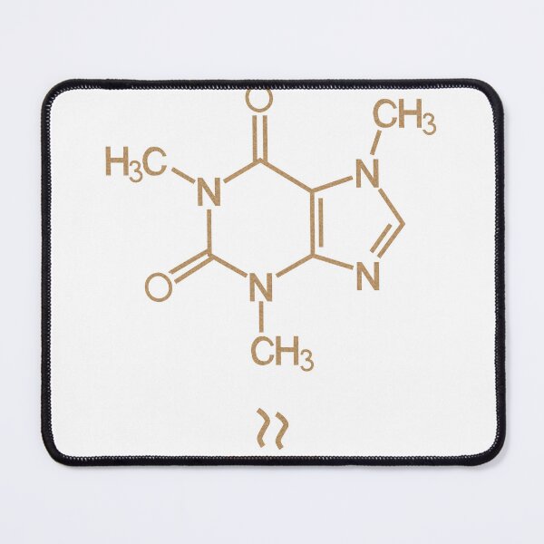 Item preview, : Caffeine Molecular Structure | Science & Coffee Lover Design designed and sold by ShirtChaos.