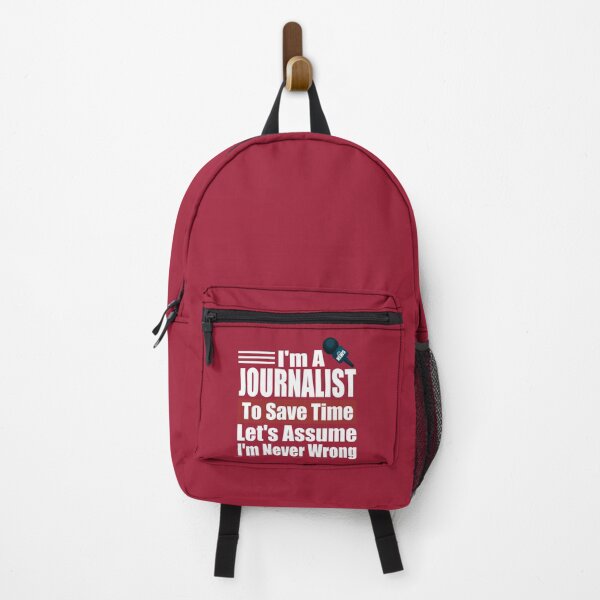 Item preview, Funny Journalist Quote – I Am A Journalist To Save Time Let's Just Assume I'm Never Wrong designed and sold by karibov.