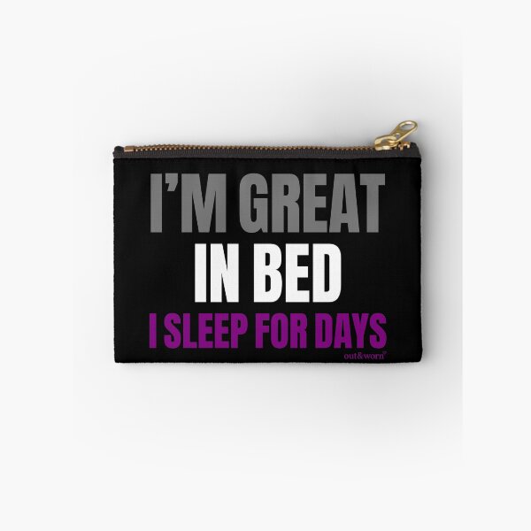 Item preview, I’m Great In Bed/I Sleep For Days - Asexual Design designed and sold by outandworn.
