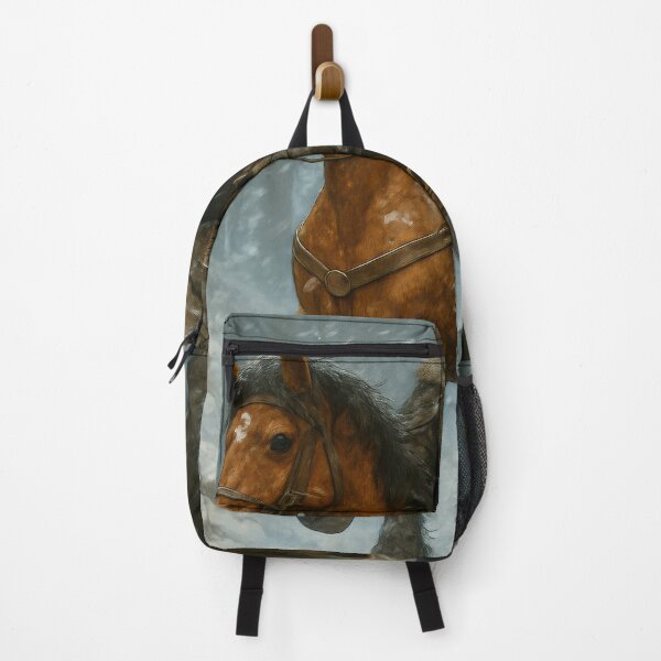 Item preview, Winter Warrior with Horse and Bear designed and sold by VandVArt.