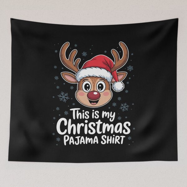 Item preview, This Is My Christmas Pajama Christmas Reindeer  designed and sold by THagBlue.