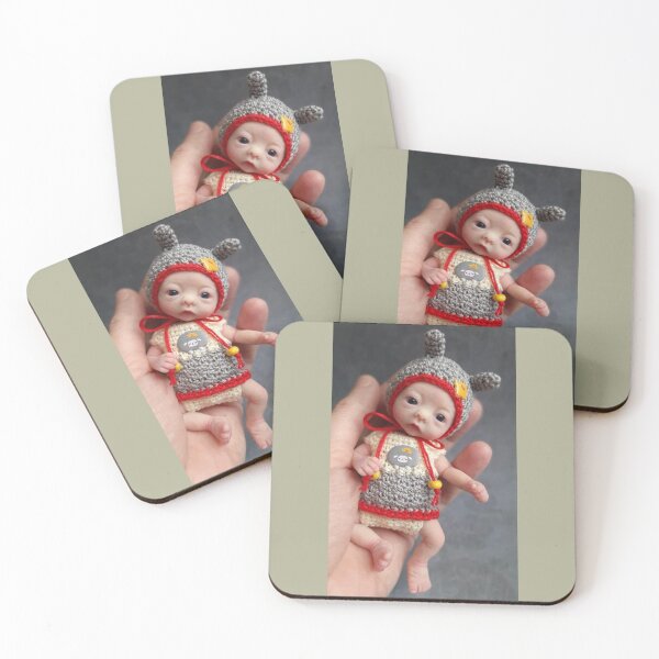 Item preview, Sweet silicone baby doll Picco designed and sold by TkacikArtDolls.