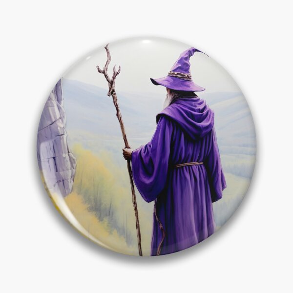 Item preview, Contemplating wizard designed and sold by Island Art Studios.