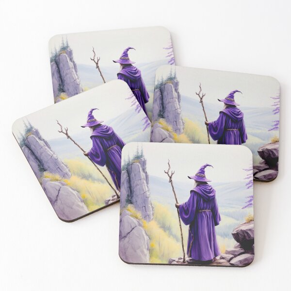 Item preview, Contemplating wizard designed and sold by Island Art Studios.