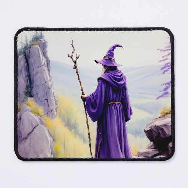 Item preview, Contemplating wizard designed and sold by Island Art Studios.