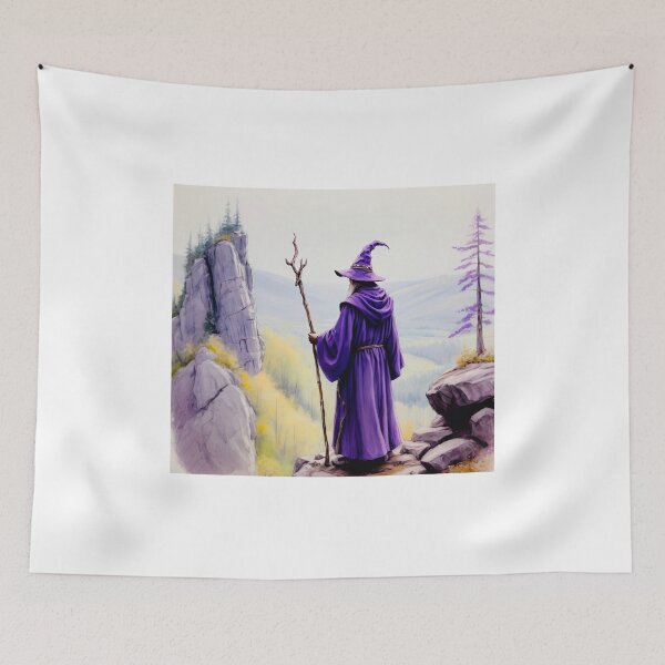 Item preview, Contemplating wizard designed and sold by Island Art Studios.