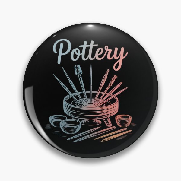 Item preview, Unique Pottery Black Unisex Adults Modern Pottery Themed  designed and sold by RuthGAArt.