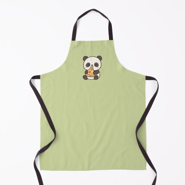 Item preview, Cute panda eating pizza designed and sold by pawwdesigns.