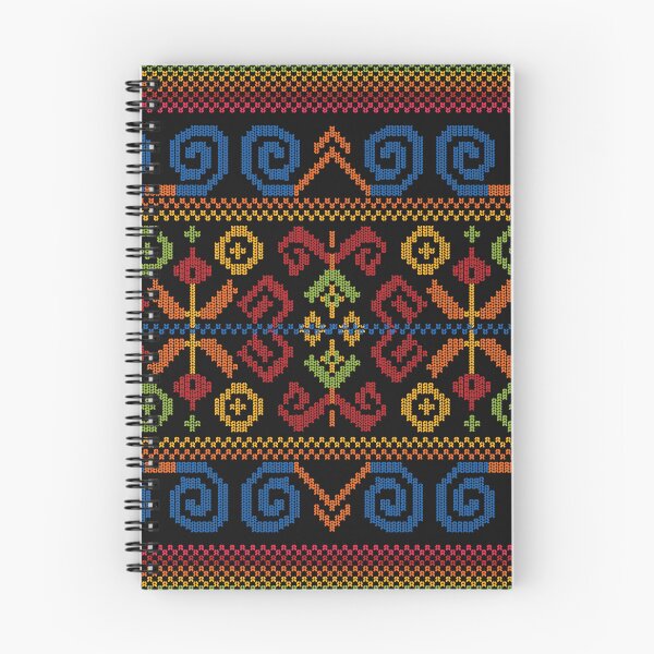 Item preview, Hmong Ethnic Folk Border Pattern Swirl Geometric Cross Stitch designed and sold by SGStudio_Thailand.