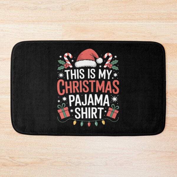 Aperçu de l'œuvre Voici mon pyjama de Noël pour hommes créée et vendue par THagBlue.