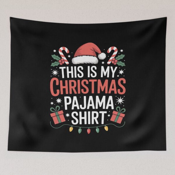 Aperçu de l'œuvre Voici mon pyjama de Noël pour hommes créée et vendue par THagBlue.