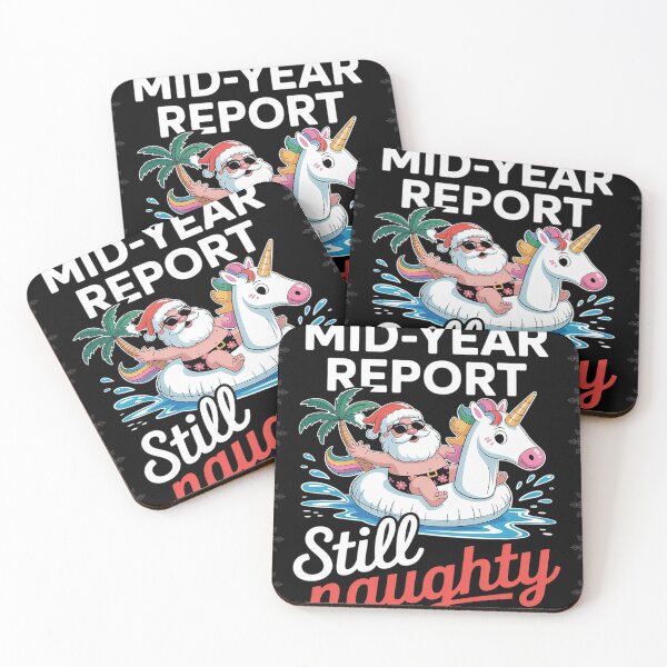 Item preview, Christmas in July Mid Year Report Still Naughty Funny Santa9  designed and sold by RoyTill0Art.