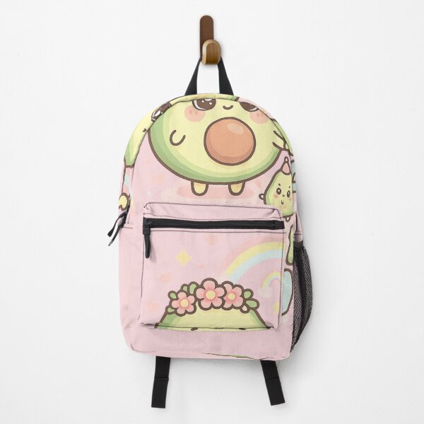 Item preview, Guac Squad – Kawaii Avocado Family with Pastel Rainbow & Sparkles designed and sold by JonelCrafts.
