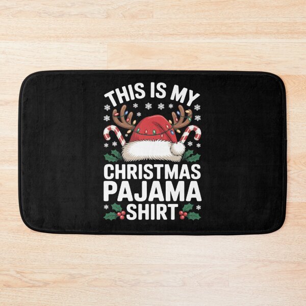 Aperçu de l'œuvre Voici mon pyjama de Noël, pyjamas de Noël pour hommes et femmes, 2 créée et vendue par THagBlue.