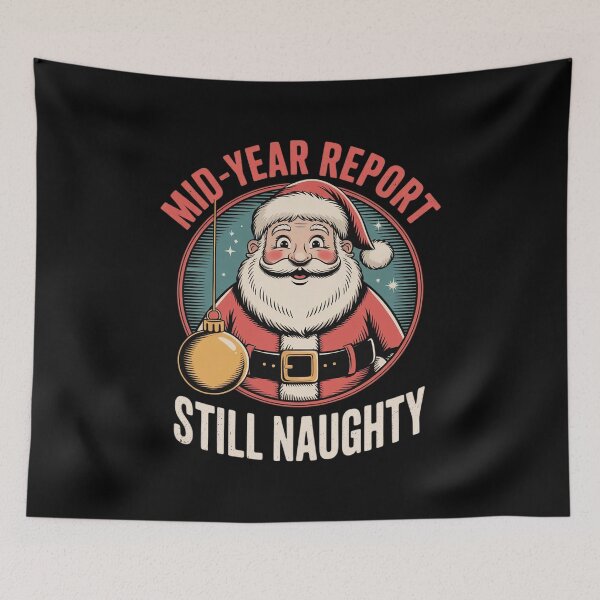 Item preview, Christmas In July Mid Year Report Still Naughty Funny Summer  designed and sold by RoyTill0Art.