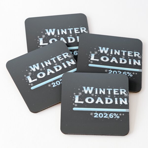 Item preview, Winter Loading 2026 – Funny New Year Progress Bar  designed and sold by YAM716.