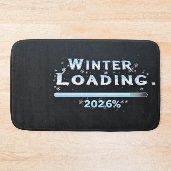 Item preview, Winter Loading 2026 – Funny New Year Progress Bar  designed and sold by YAM716.