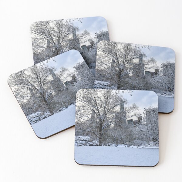 Item preview, Winter view of Central Park blanketed in fresh snow designed and sold by Southern Cross Lifestyle .
