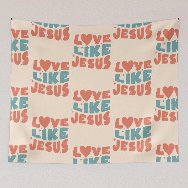 Item preview, Love like Jesus designed and sold by Yuzik.