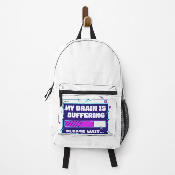 Item preview, My Brain is Buffering - Retro 90s Loading Bar Glitch Aesthetic designed and sold by ELDA-STORE.
