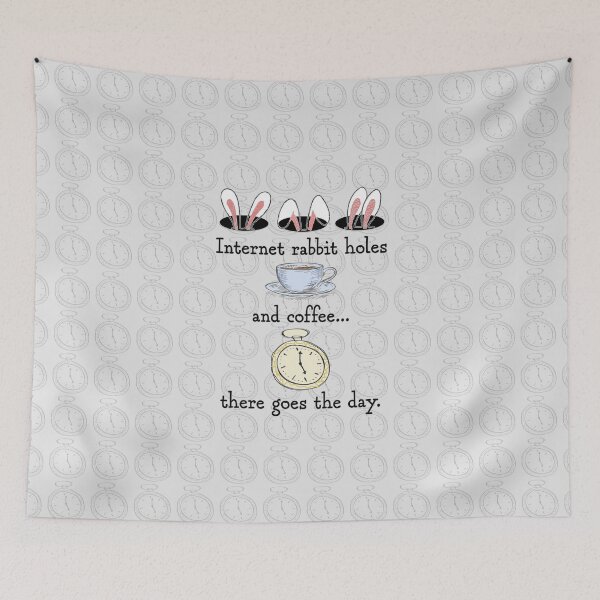 Item preview, Internet Rabbit Holes. designed and sold by UltraQuirky.
