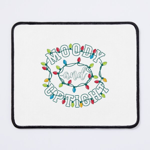 Item preview, Moody And Uptight Holiday Lights Fun Winter Lettering designed and sold by cosettacir6382.