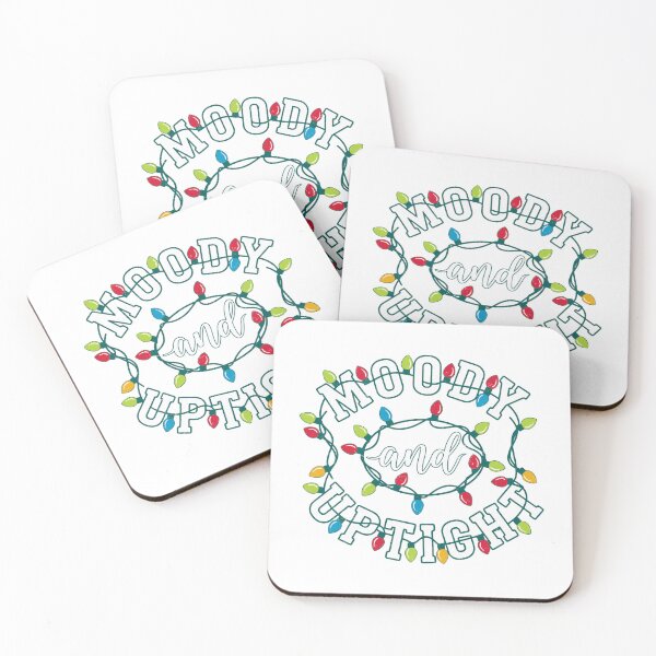Item preview, Moody And Uptight Holiday Lights Fun Winter Lettering designed and sold by cosettacir6382.