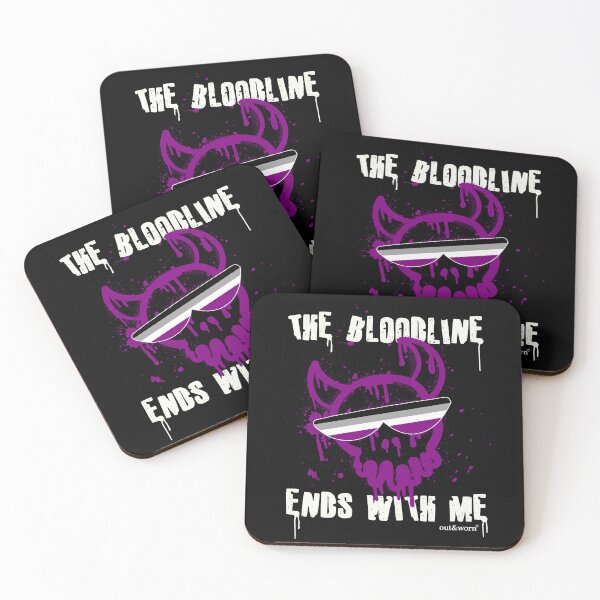 Item preview, The Bloodline Ends With Me - Asexual Design designed and sold by outandworn.