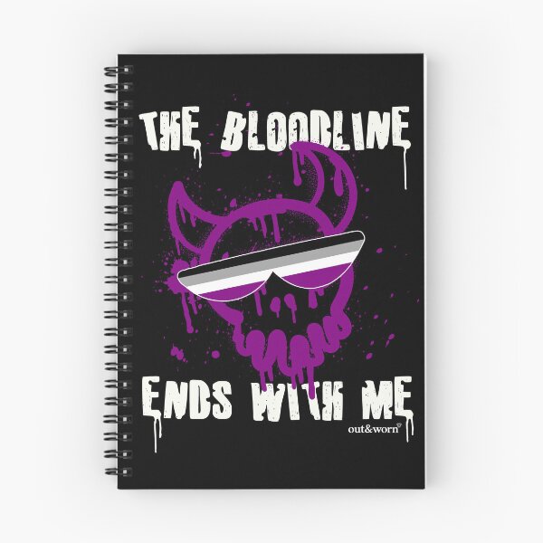 Item preview, The Bloodline Ends With Me - Asexual Design designed and sold by outandworn.