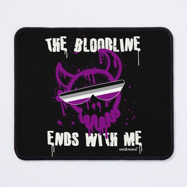 Item preview, The Bloodline Ends With Me - Asexual Design designed and sold by outandworn.