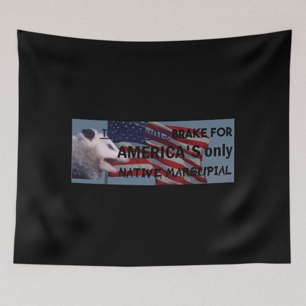 Item preview, True Patriots Brake For Opossums designed and sold by shopdesignfish.