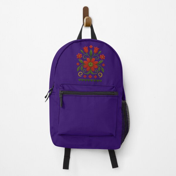 Item preview, Narrow Highland Folk Motif – Floral & Geometric Harmony designed and sold by © Zenscape Studio 2025.