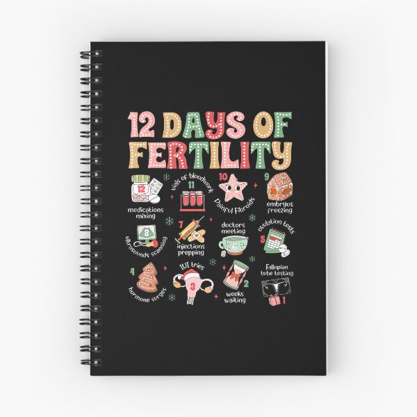 Item preview, 12 Days Of Fertility Ivf Nurse Christmas Ob Gyn Transfer Day designed and sold by ClaraTeresa1.