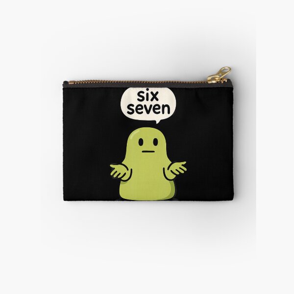 Item preview, 67 Six Seven 6-7 Green Blob Slime - Funny Kids Brainrot Meme designed and sold by DawnPatricia.