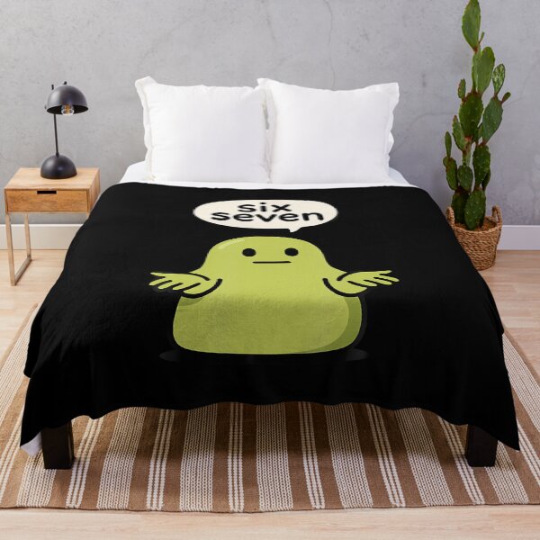 Item preview, 67 Six Seven 6-7 Green Blob Slime - Funny Kids Brainrot Meme designed and sold by DawnPatricia.