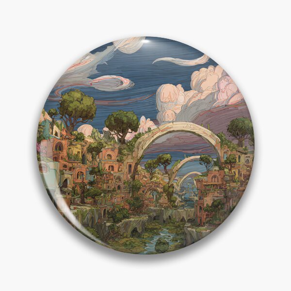 Item preview, Arcadian Eco Fantasy of the Emerald Valley designed and sold by BeeFreeStudio.