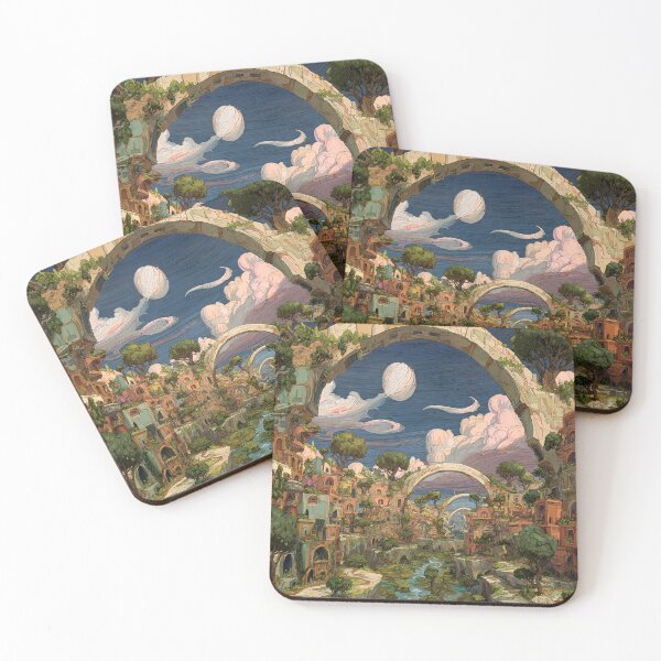 Item preview, Arcadian Eco Fantasy of the Emerald Valley designed and sold by BeeFreeStudio.
