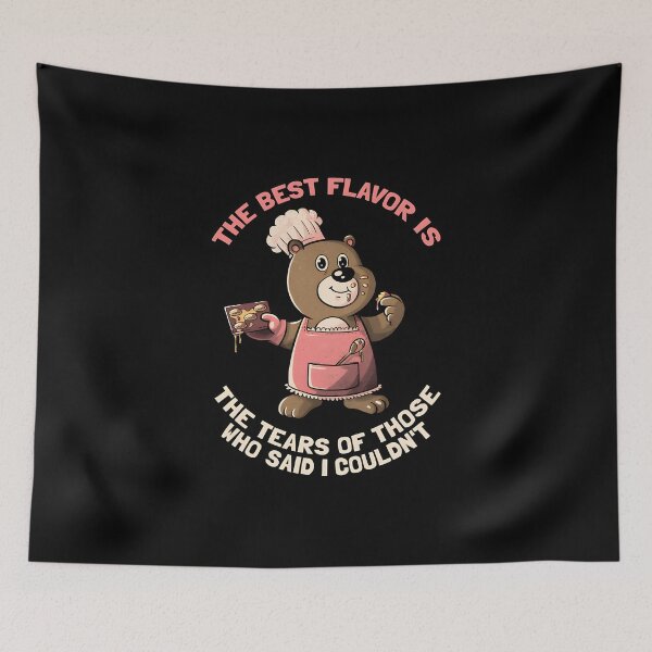 Item preview, Chef Bear Cooking Quote designed and sold by shopdesignfish.