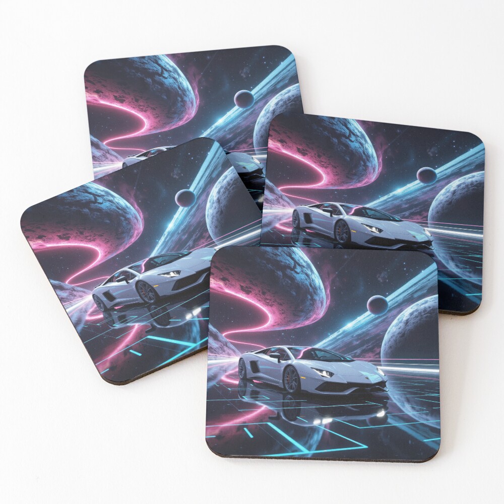 Item preview, Coasters (Set of 4) designed and sold by liminalgallery.