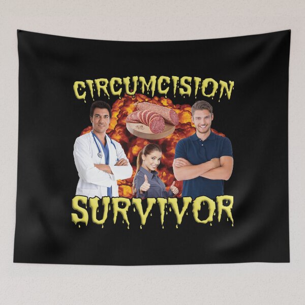 Item preview, Circumcision Survivor designed and sold by tonioferrer.